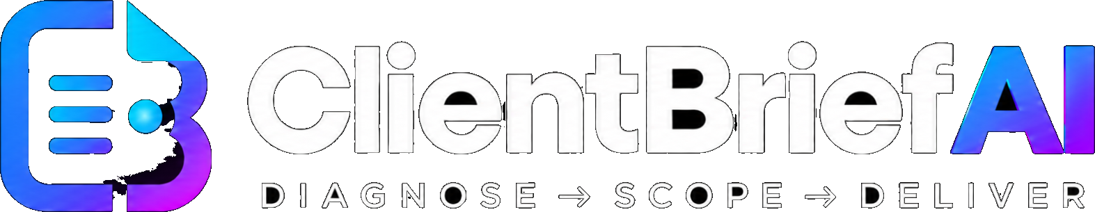 ClientBriefAI — Diagnose, Scope, Deliver